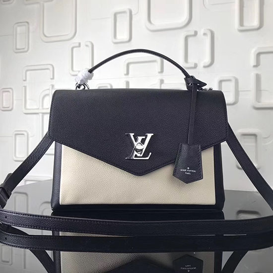 Louis Vuitton Soft Calfskin My Lockme Vanille Noir M54878