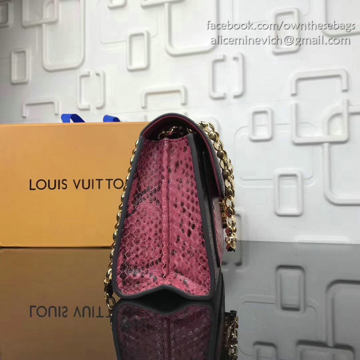 Louis Vuitton Victoire Python M41731