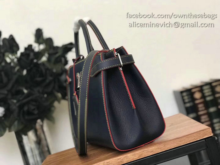 Louis Vuitton Epi Leather Twist Tote Indigo M54980