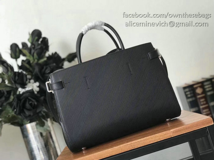 Louis Vuitton Epi Leather Twist Tote Noir M54980