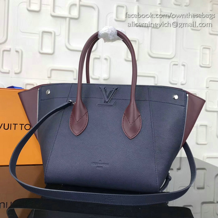 Louis Vuitton Calfskin Freedom Blue M54843