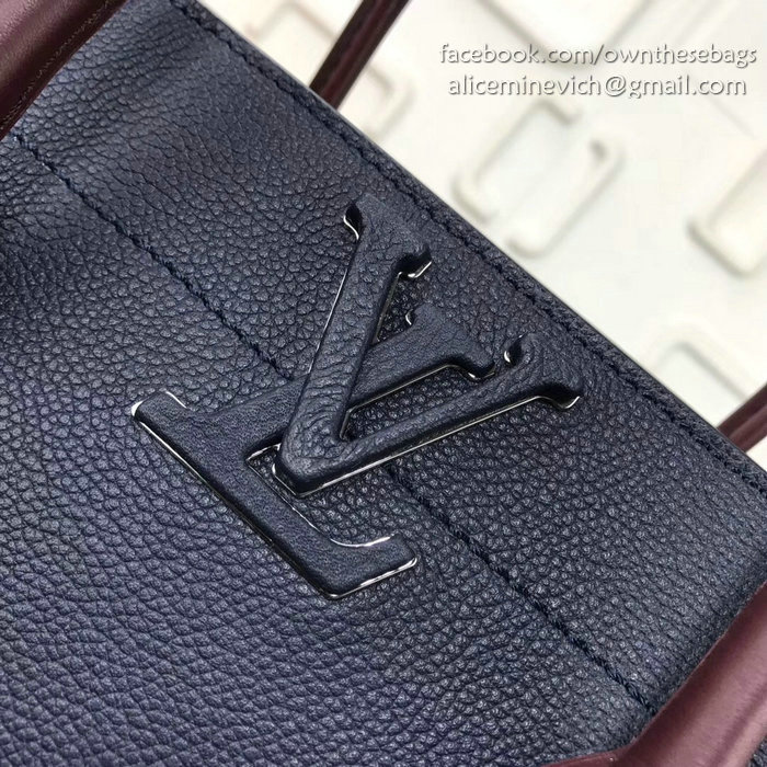 Louis Vuitton Calfskin Freedom Blue M54843