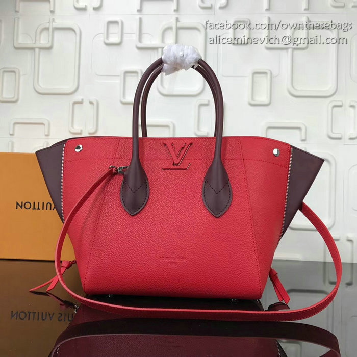 Louis Vuitton Calfskin Freedom Red M54843
