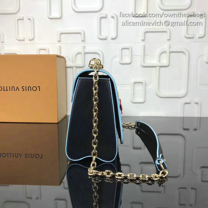 Louis Vuitton Epi Leather Twist MM Noir M54857