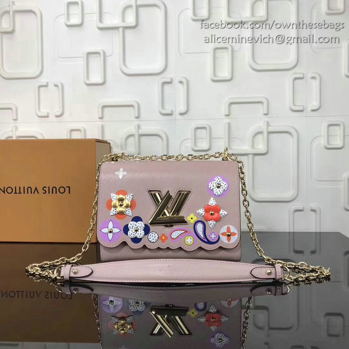 Louis Vuitton Epi Leather Twist MM Pink M54857
