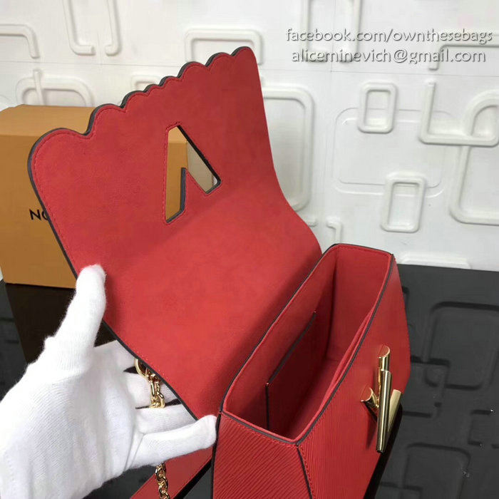 Louis Vuitton Epi Leather Twist MM Red M54857