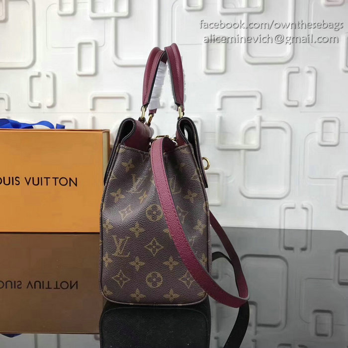 Louis Vuitton Monogram Canvas Venus Bag Burgundy M41778