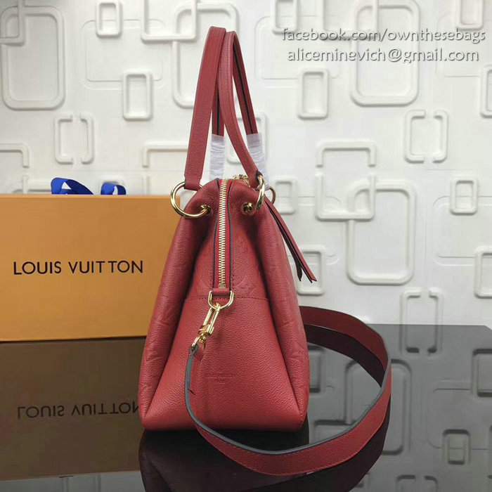 Louis Vuitton Monogram Empreinte Ponthieu PM Red M43719