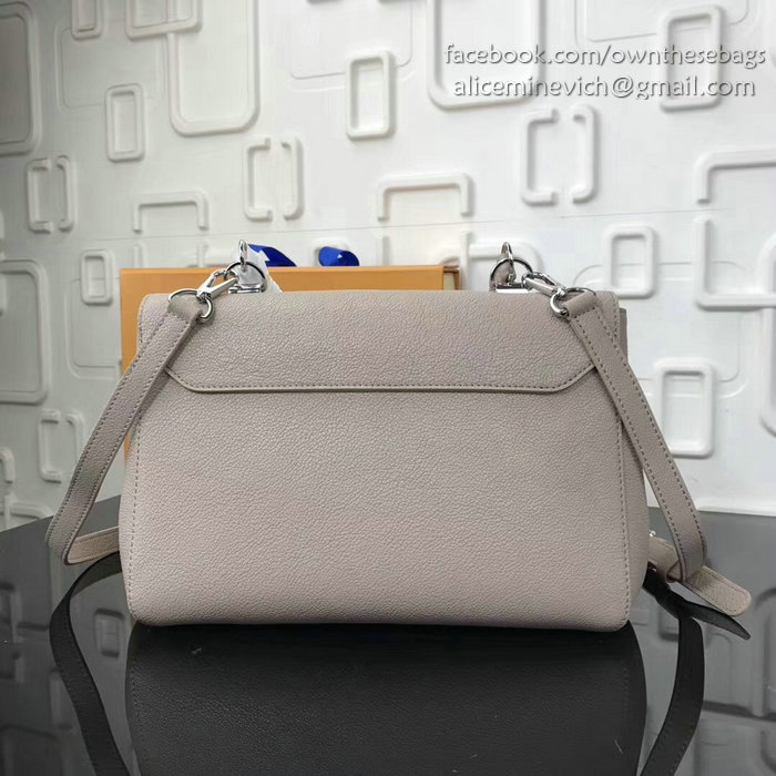 Louis Vuitton Soft Calf Leather LOCKME II Grey M50250