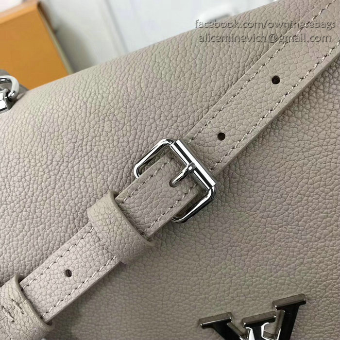 Louis Vuitton Soft Calf Leather LOCKME II Grey M50250