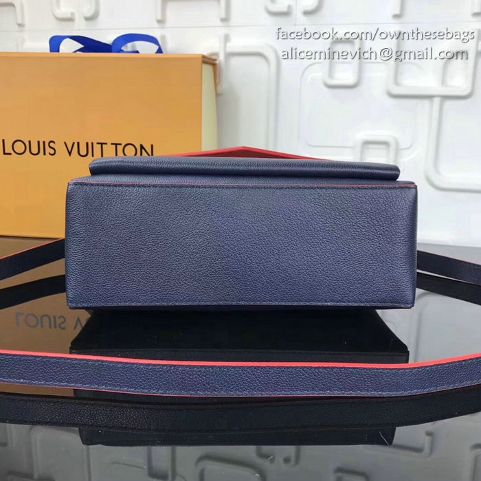 Louis Vuitton Soft Calfskin My Lockme Blue M54878