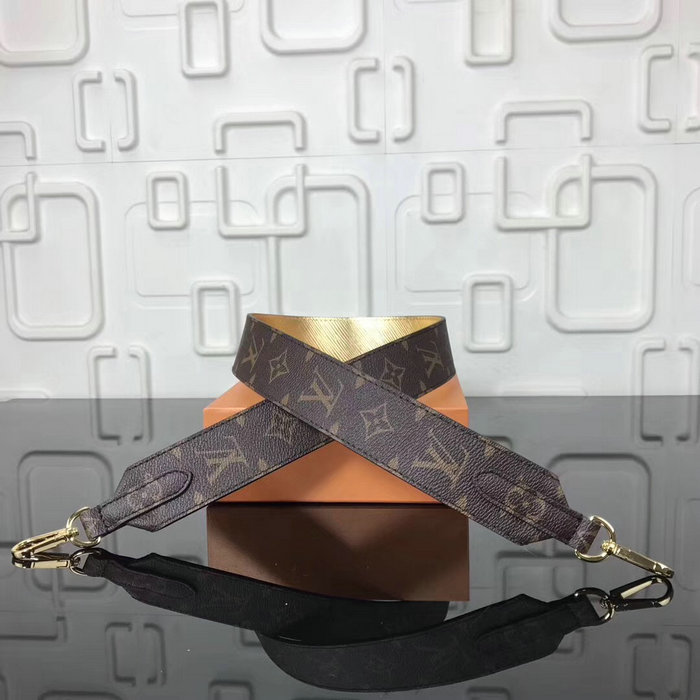 Louis Vuitton Bandouliere Monogram Shoulder Strap Gold J110903