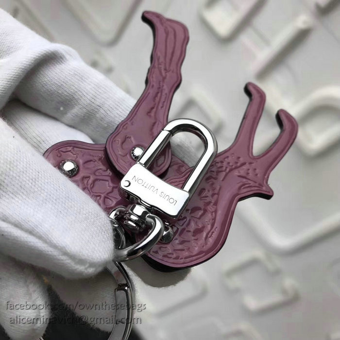 Louis Vuitton Bag Charm Purple MP2300