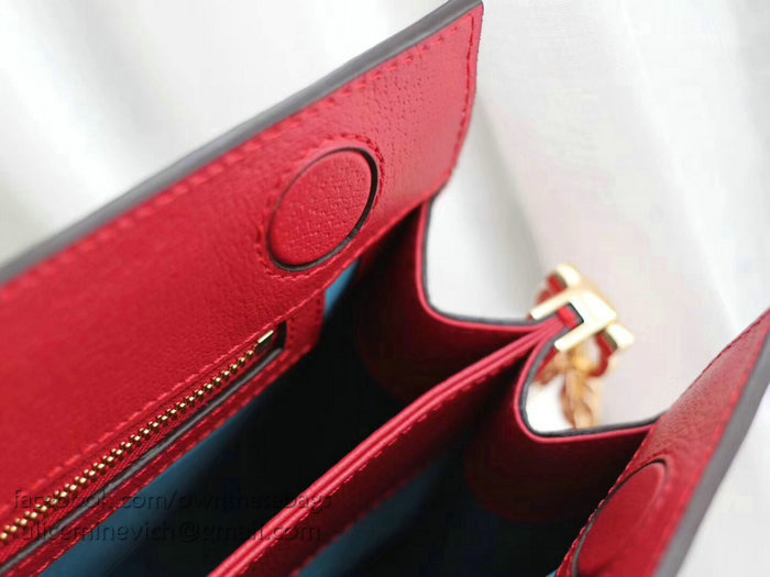 Gucci Ophidia GG Medium Shoulder Bag Red 503876