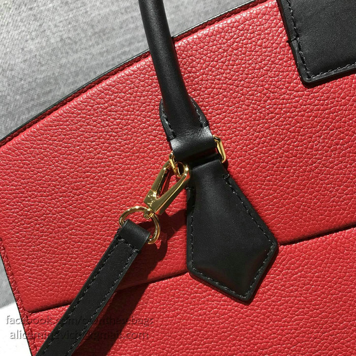 Louis Vuitton Calfskin Cour Marly MM Red M51651