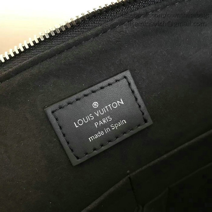 Louis Vuitton Epi Leather PORTE-DOCUMENTS JOUR Noir M50163