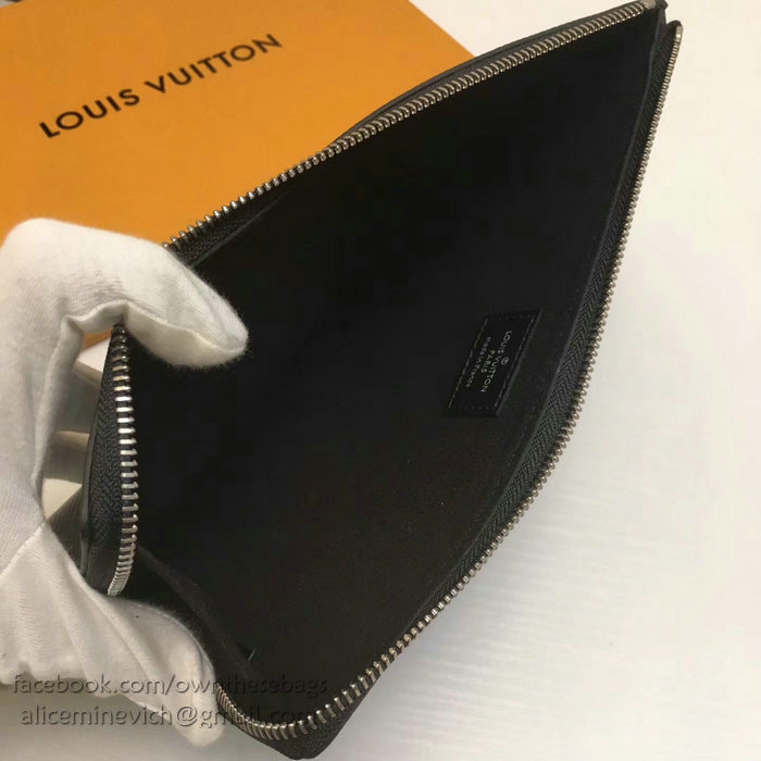 Louis Vuitton Epi Leather Pochette Essential V Black M62092