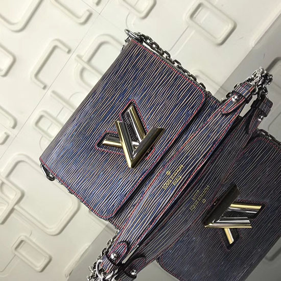 Louis Vuitton Epi Leather Twist MM Denim M50272