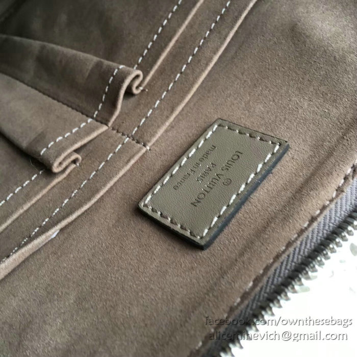 Louis Vuitton Epi Leather PORTE-DOCUMENTS JOUR Khaki M50163