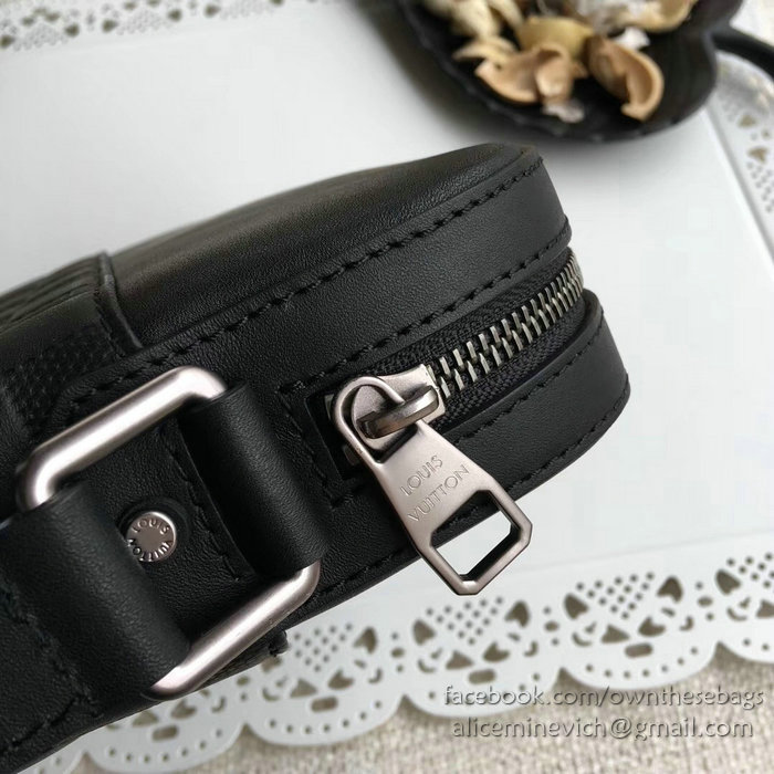 Louis Vuitton Damier Infini Leather District Pochette Noir N23355