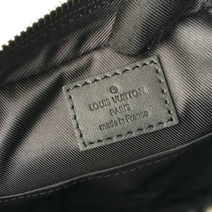 Louis Vuitton Damier Infini Leather District Pochette Noir N23355