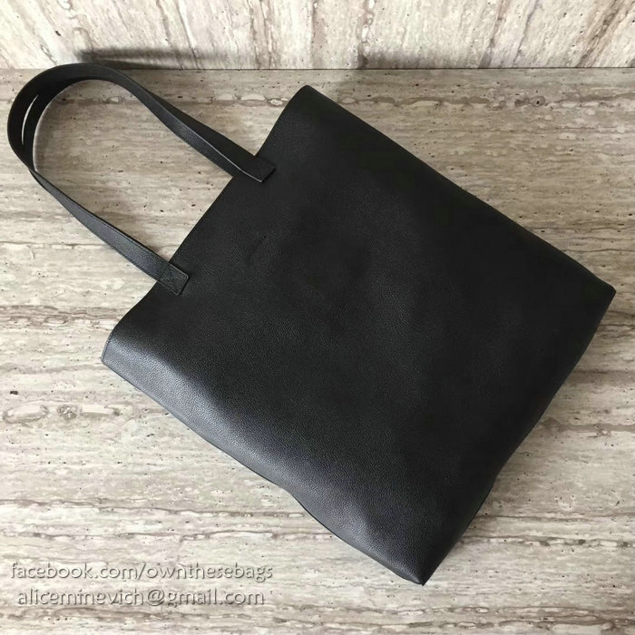 Gucci Calfskin Tote Bag 2018 Collection Black 09018