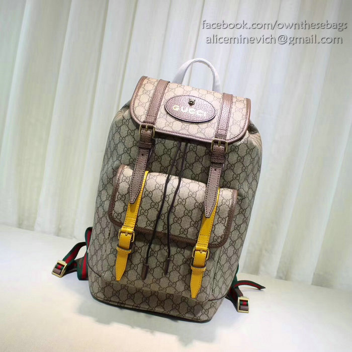 Gucci Soft GG Supreme Backpack ?473869
