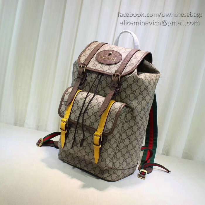 Gucci Soft GG Supreme Backpack ?473869