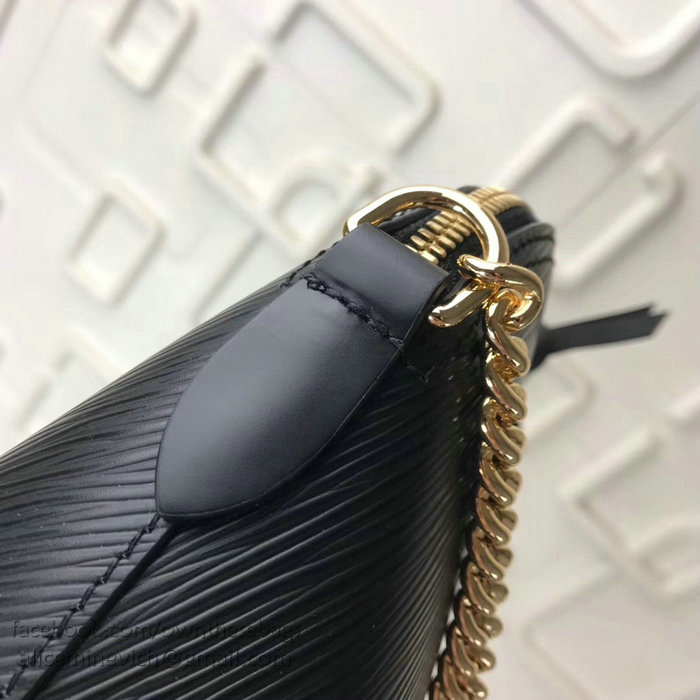 Louis Vuitton Epi Leather Alma BB Noir M50321