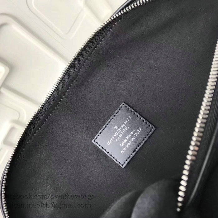 Louis Vuitton Epi Leather Belt Bag Noir M51420