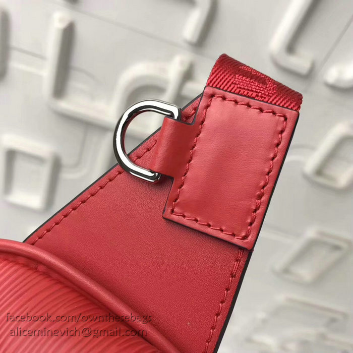 Louis Vuitton Epi Leather Belt Bag Red M51420
