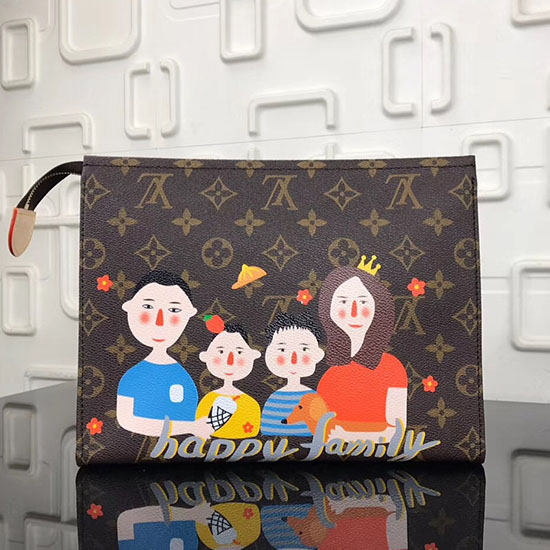 Louis Vuitton Family Print Pochette Voyage MM M61692