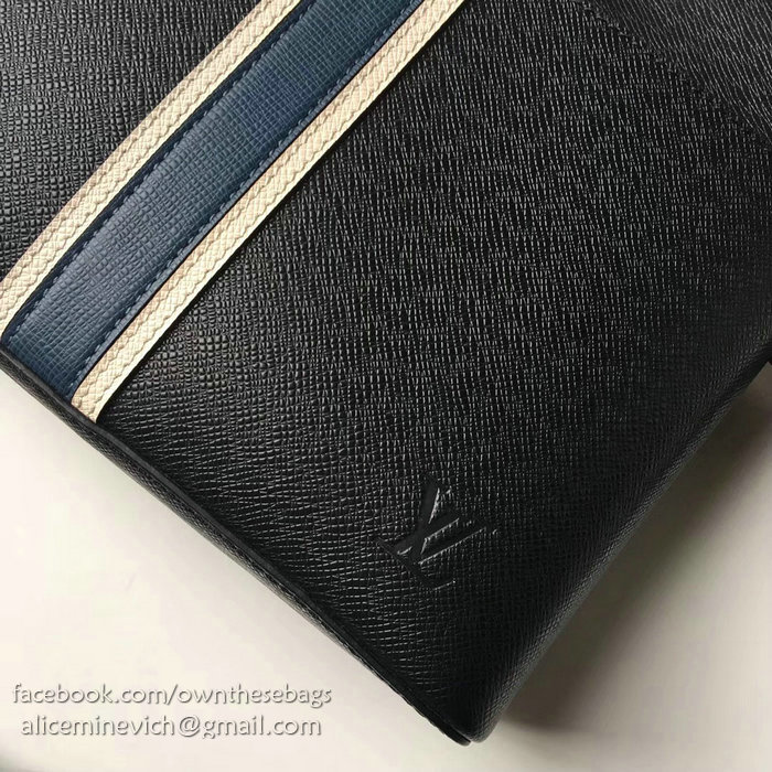 Louis Vuitton Taiga leather Anton Messenger PM Noir M34411