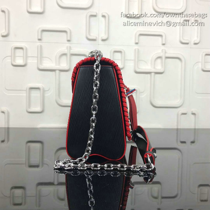 Louis Vuitton Epi Leather Twist MM Noir M53531