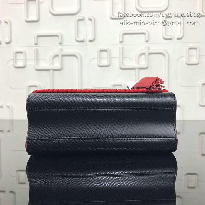 Louis Vuitton Epi Leather Twist MM Noir M53531