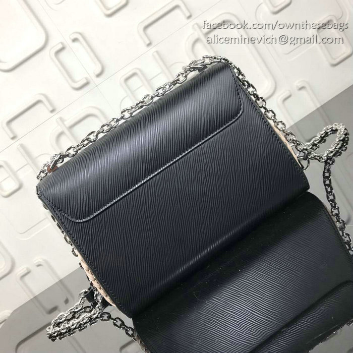 Louis Vuitton Epi Leather Twist MM Noir M54079