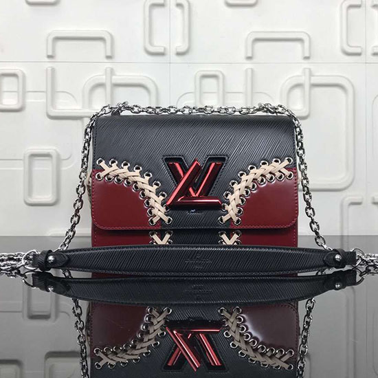 Louis Vuitton Epi Leather Twist MM Noir M54079