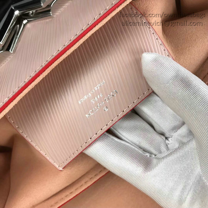Louis Vuitton Epi Leather Twist MM Pink M53531