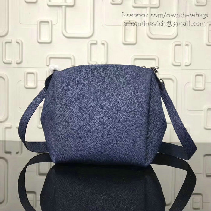 Louis Vuitton Mahina Calfskin Babylone Chain BB Blue M51223