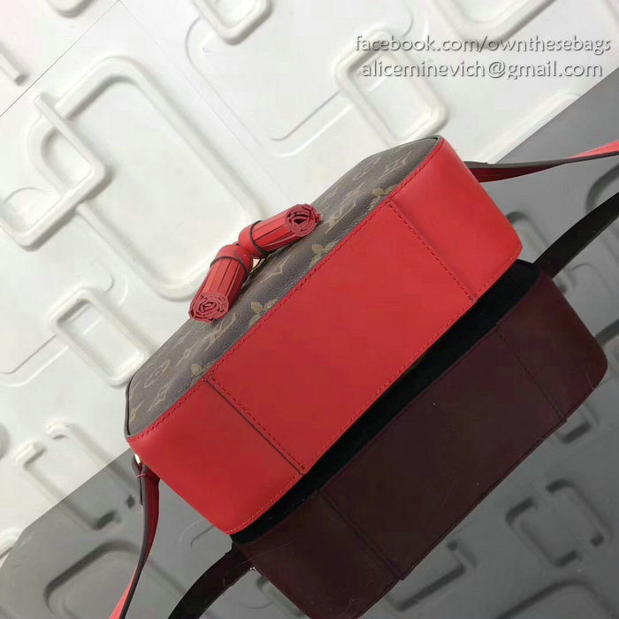 Louis Vuitton Monogram Canvas Camera Case Bag Red M44258