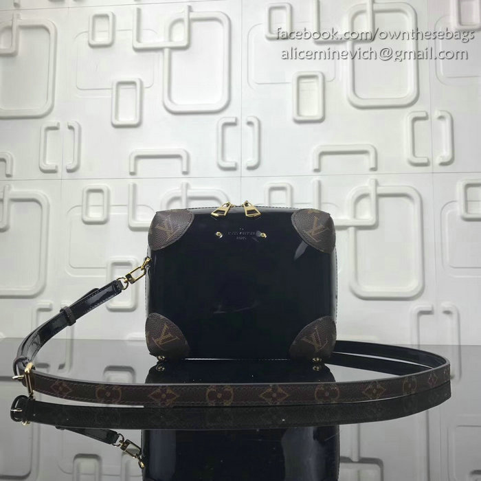 Louis Vuitton Patent Leather Venice Noir M54390