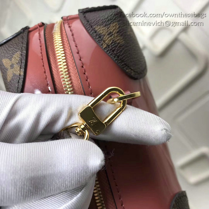 Louis Vuitton Patent Leather Venice Vieux Rose M54390