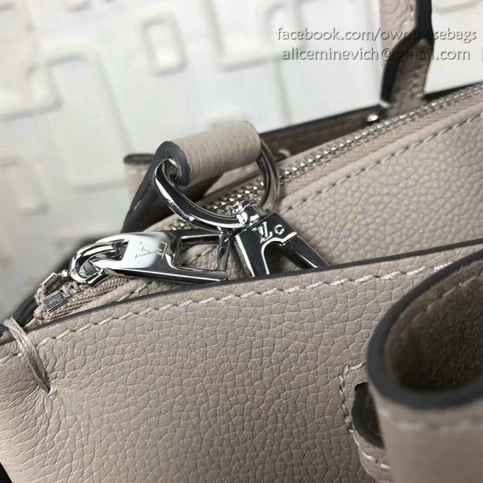Louis Vuitton Soft Calfskin Lockme Tote Grey M54569