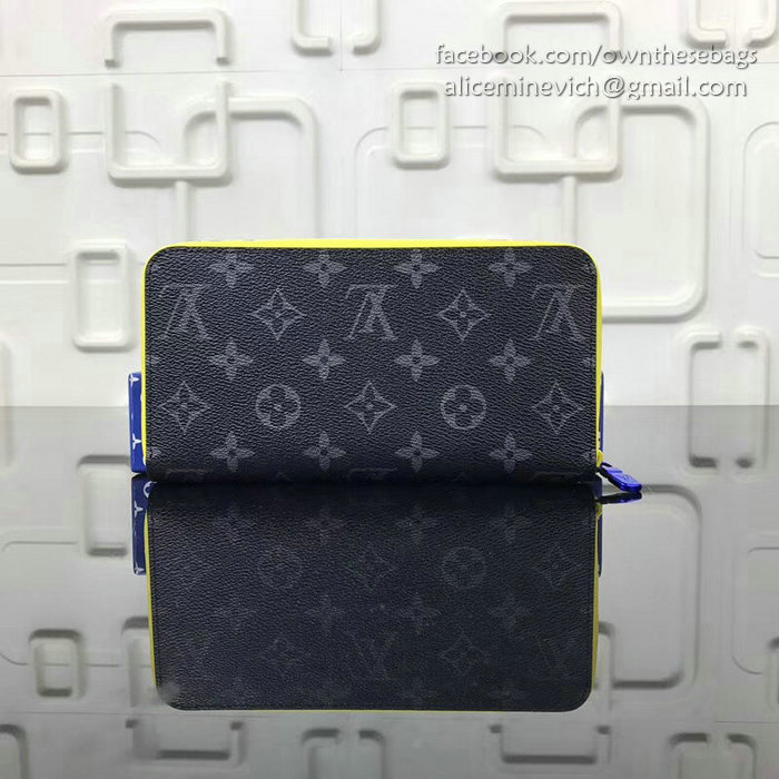 Louis Vuitton Monogram Canvas Ribbon Wallet Black M60019