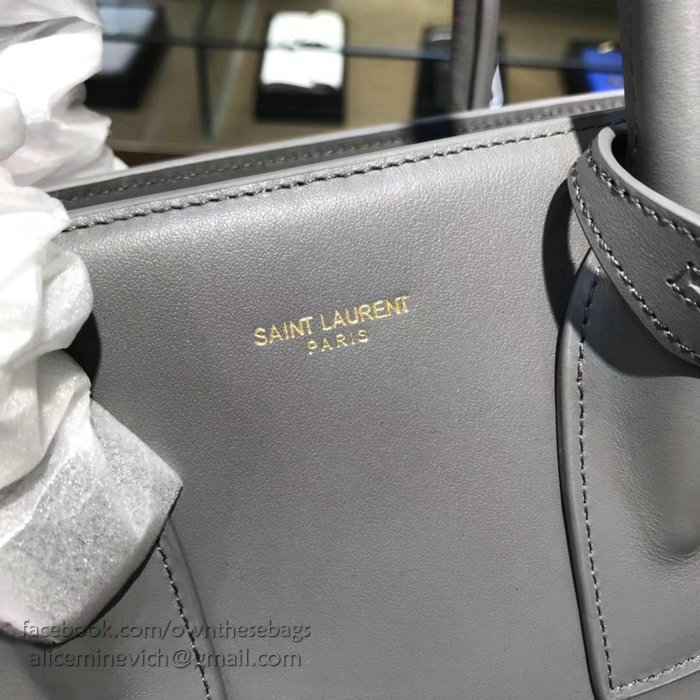 Saint Laurent Sac De Jour Souple Bag Grey 324823