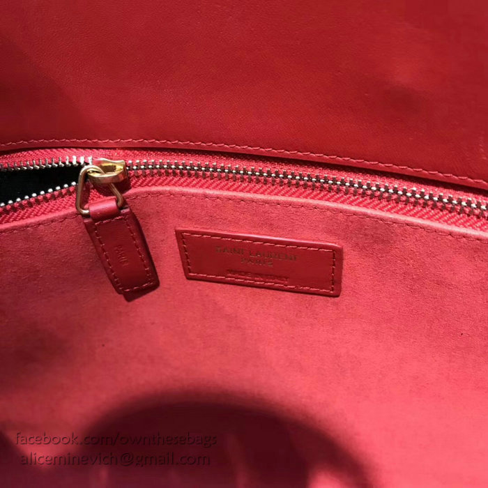 Saint Laurent Sac De Jour Souple Bag Red 324823