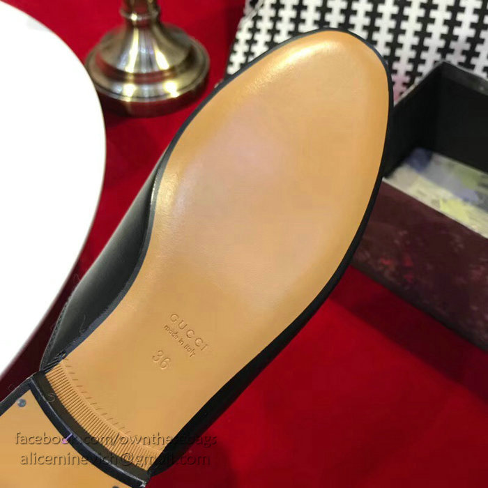 Gucci Princetown Leather Slipper 401184