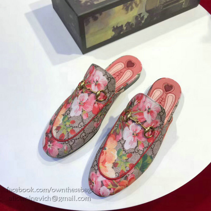 Gucci Princetown Leather Slipper 401189