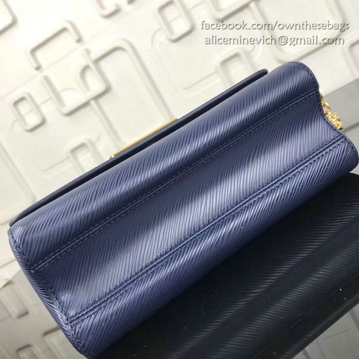 Louis Vuitton Epi Leather Twist MM Blue M50280