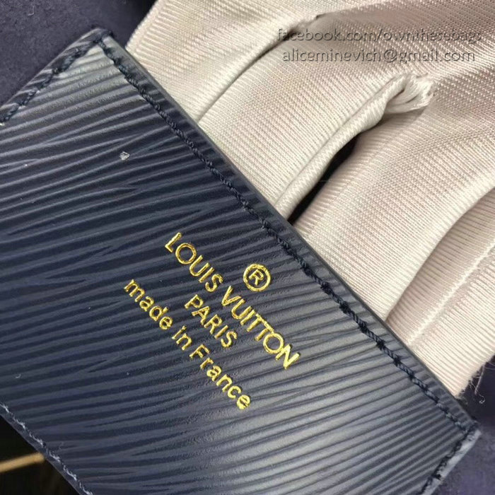 Louis Vuitton Epi Leather Twist MM Blue M50280
